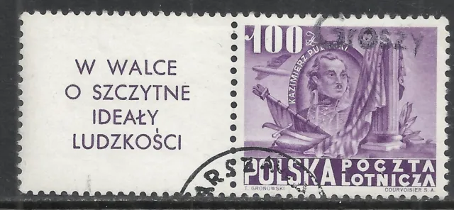 Poland stamps 1950 MI 618  GROSZY Ovpt  CANC  VF