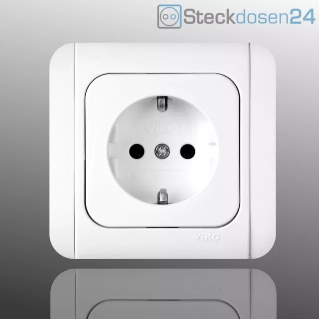 VIKO Schuko Steckdose, Steckdosen, Ausschalter, Dimmer, Wechselschalter, Taster