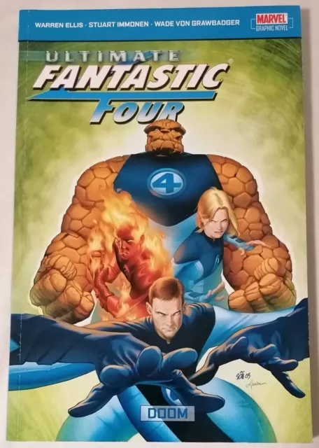 GRAPHIC NOVEL - *1st Print TPB* Marvel Ultimate Fantastic Four Vol 2 Doom Ellis