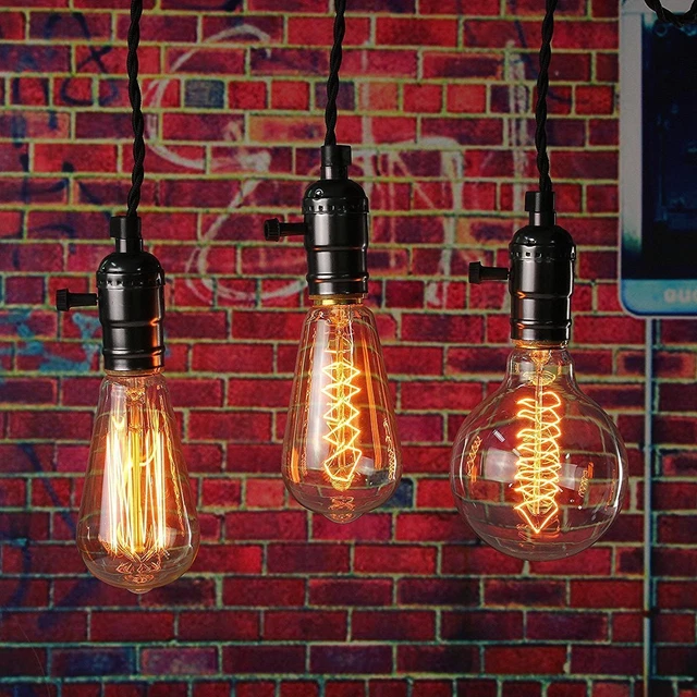 B22 E14 E27 Screw Bayonet Cap Retro Edison Bulb Incandescent Light Lamp Dimmable