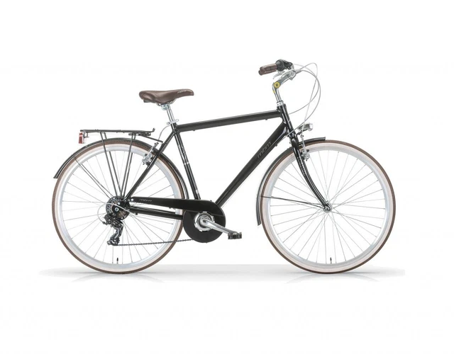 Vélo De Ville Pour Femme – Aluminium – 26-28 Pouces – 21 Vitesses Noir Cadre Rigide