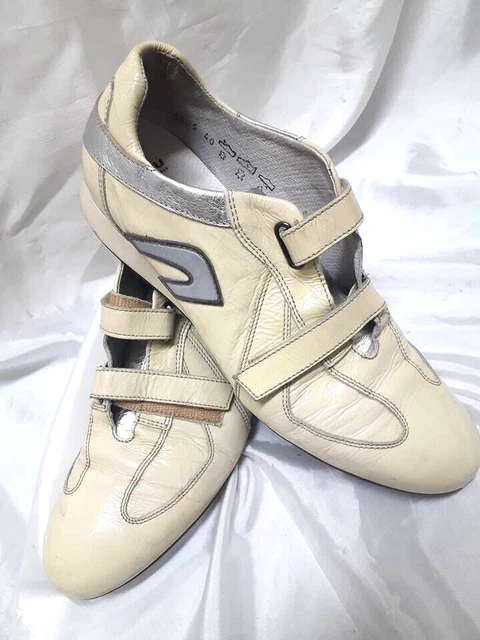FRAU SCARPE DONNA SNEAKERS Vernice Strappo Woman Shoes Damen