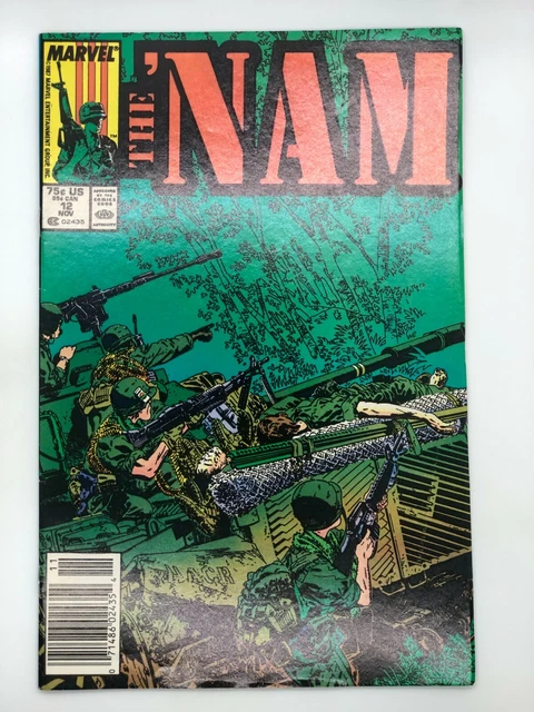 The 'Nam #12 Marvel 1987  Copper Age Comic Book