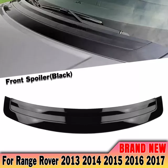 Car Front Hood Bonnet Panel Trim For Land Rover Range Rover L405 2013-2021 Black