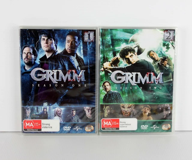 GRIMM SEASONS Series One Two DVD Region PAL Brand