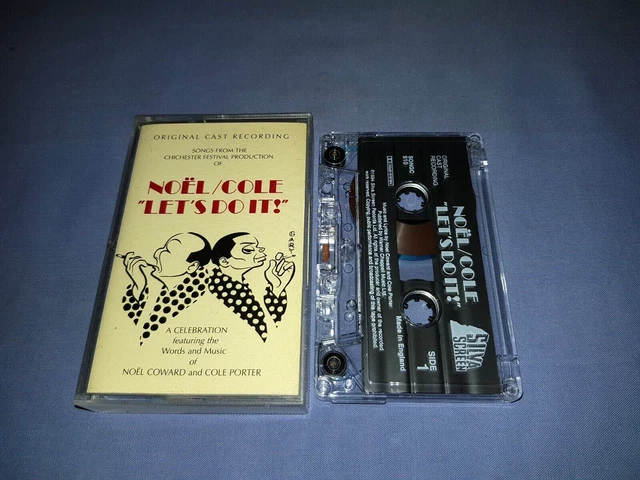 Noel / Cole Let's Do It Original Cast Recording Cassette Album