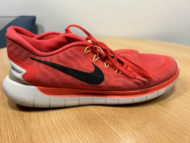 NIKE FREE 5.0 rot schwarz Gr. 43 EUR 13 10 PicClick DE