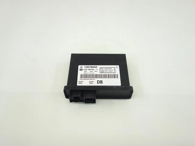 10-12 CADILLAC SRX 3.0 Theft Locking Keyless Entry Relay Control Module 13578645