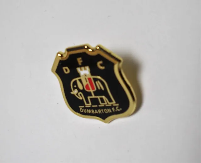 Dumbarton Fc -  Enamel Crest Badge