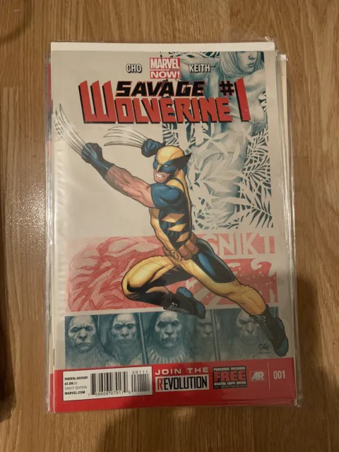 Savage Wolverine #1-23. Restposten. Komplettset.