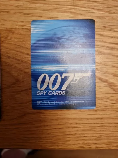 Tarjetas espía de James Bond 007 2