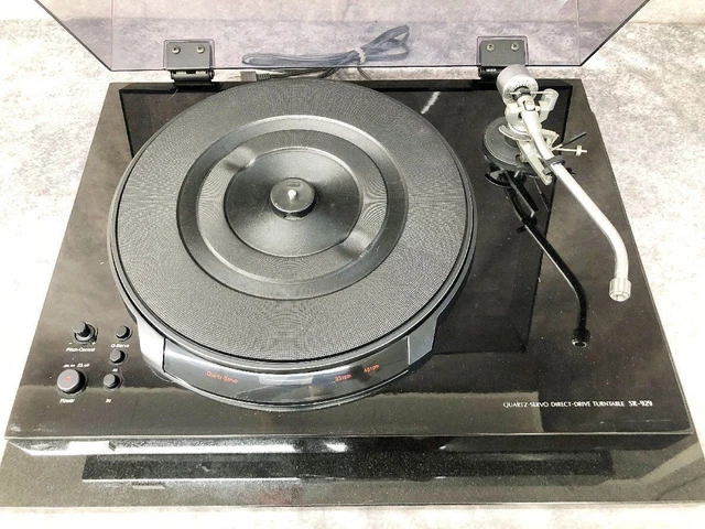 Platine Vinyle Sansui SR-525, Entrainement Direct, Fonctionne, Vintage Japon