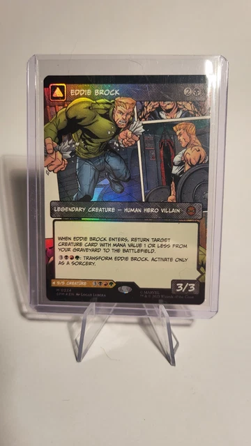 MTG SPIDER-MAN - Eddie Brock/Venom Lethal Protector Borderless
