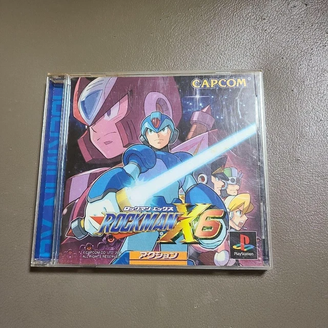 Mega Man X6 Sur Sony PlayStation 1 – Complet Boîte Et Notice – Version PAL – Très Bon état