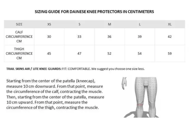 Dainese Trail Skins Air Mountain Bike Knee Pads Pair 3