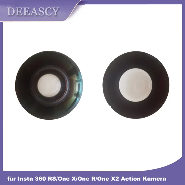 Ersatz Kamera Objektiv für Insta 360 RS/One X/One R/One X2 Action Kamera Part