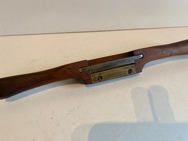 Superb Rare Vintage Wooden Adjustable Mouth Spokeshave