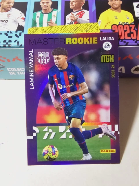 Lot De 3 Cartes Panini FC Barcelone LAMINE YAMAL OR Hors Catalogue - Édition Limitée