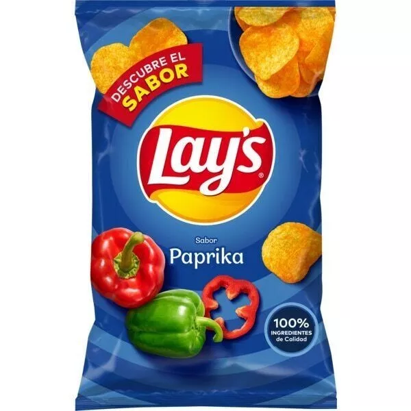 2X 150G Lays Paprika Flavour *Chips* *Crisps* *Snack* *Best Offer* *Tracked *New