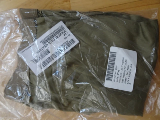 Level 2 Cold Weather Bottoms Grid Waffle Fleece pants x small