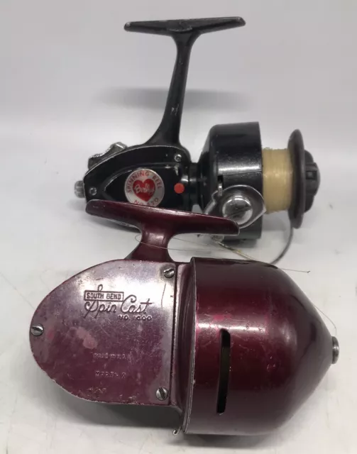 VINTAGE SOUTH BEND No. 1200 Spin Cast Fishing Reel USA
