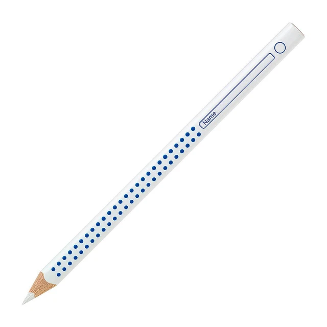 FABER-CASTELL Jumbo GRIP Kreidestifte weiß 1 St.