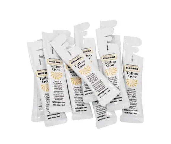 TATTOO GOO Tattoo Aftercare Healix Gold Lotion Pillow Pack 3 ml CASE of 50
