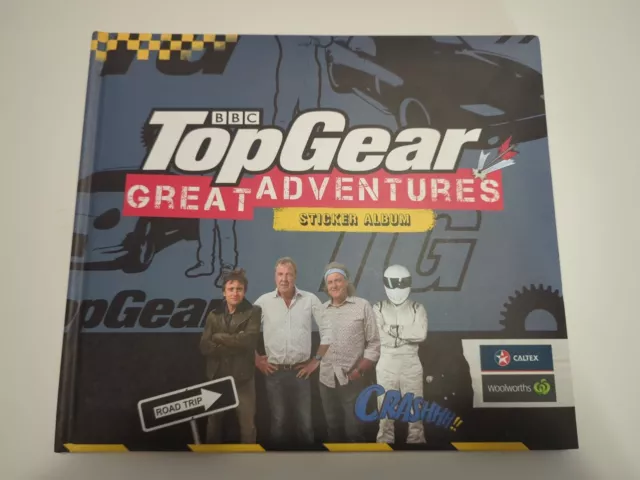 Top Gear Woolworths Sticker Book Album