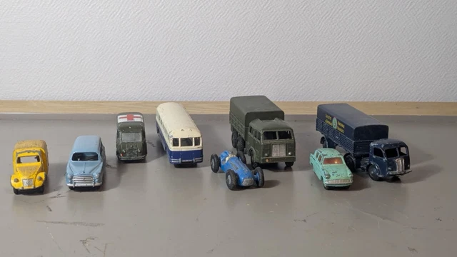 Dinky Toys Ancien – Camion Berliet Tout Terrain – 1/55 – Made In France – Vert