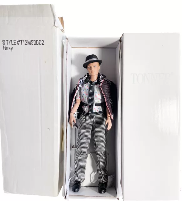Tonner | 2012 17" Memphis HUEY Dressed Doll LE 750 Stand Box Shipper