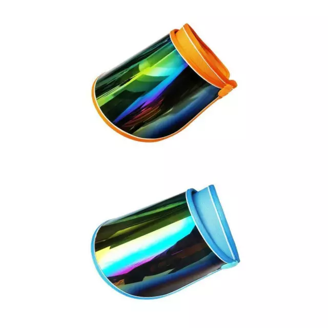 2x Sun Hat Visor Jogging Pêche Randonnée Protection UV Full Face Shield Caps