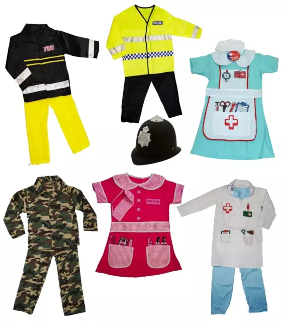 Girls Boys Dress Up Role Play Childrens World Book Day Fancy Dress AGES 3-7