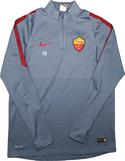 MATCH WORN AS Roma totti training jacket tracktop felpa hoodie - Main Image