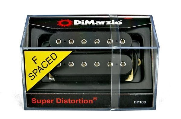 DiMarzio DP100-FBK Super Distortion F-Spaced Humbucker Guitar Pickup Black