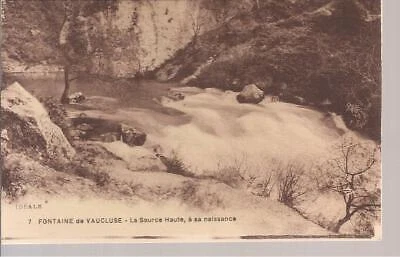 CPA 84 FONTAINE DE VAUCLUSE. LA SOURCE HAUTE.... .NON  ECRITE TBE. (ref 58)