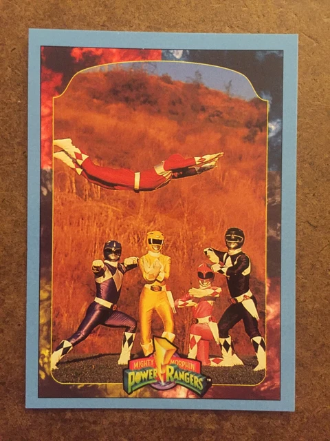 FLYING RANGER 124 Mighty Morphin Power Rangers Series 2 Trading Card ...