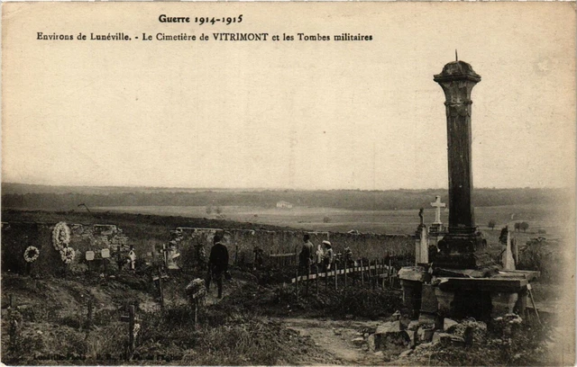 CPA MILITAIRE Environs de Lunéville-Le Cimetiére de Vitrimont (317655)