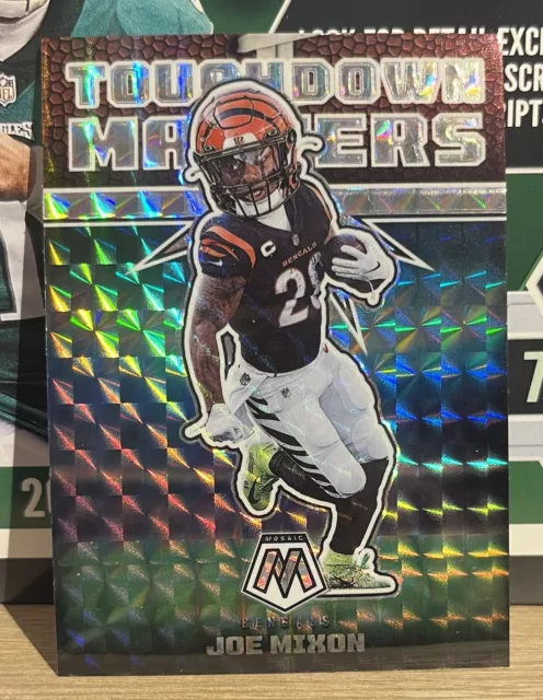 2022 Panini Mosaic Joe Mixon Touchdown Masters Prizm Cincinnati Bengals Insert