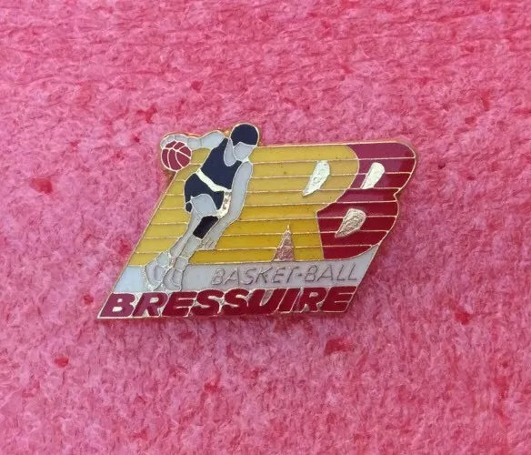 T21 Pins SPORT BASKET BALL Club RB BRESSUIRE vintage lapel pin