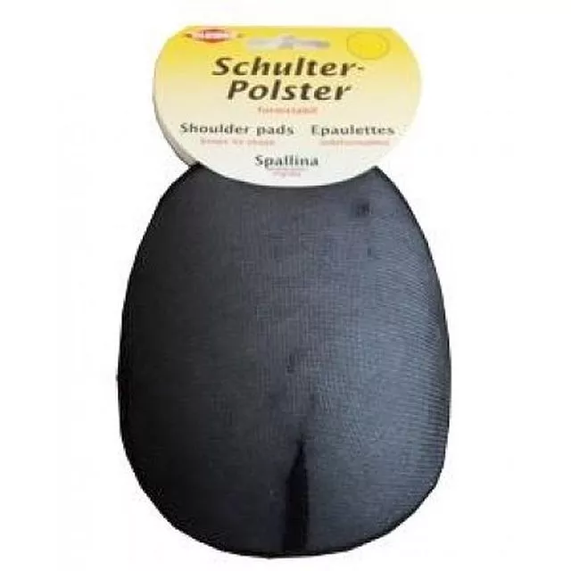 Kleiber Schulterpolster mit Klett Raglan 17x11x4 cm  schwarz KL83572