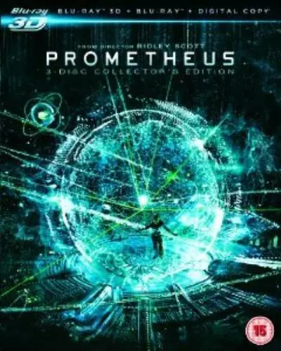 Prometheus Blu-ray (2012) Charlize Theron, Scott (DIR) cert 15 2 discs