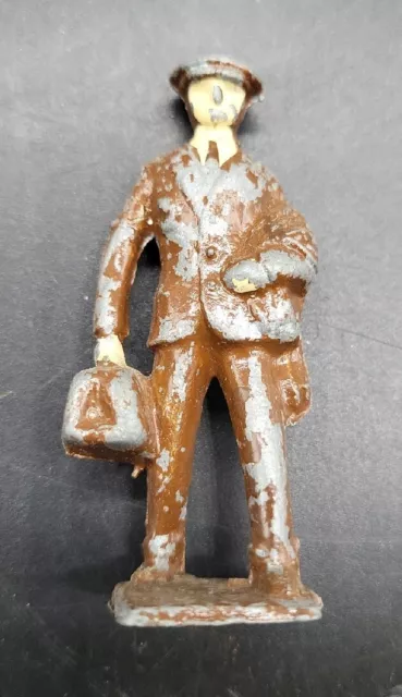 VINTAGE Lead Traveling Man Figure