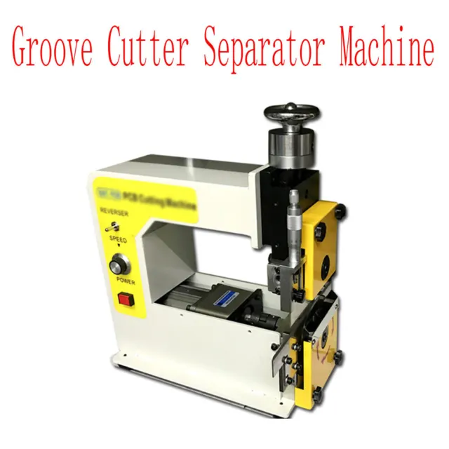 110V V-Cut PCB Cutting Machine Groove Cutter Separator Machine with Fixed Blade