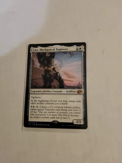 MTG Lita, Mechanical Engineer Jumpstart 2022 6 Regular Mythic