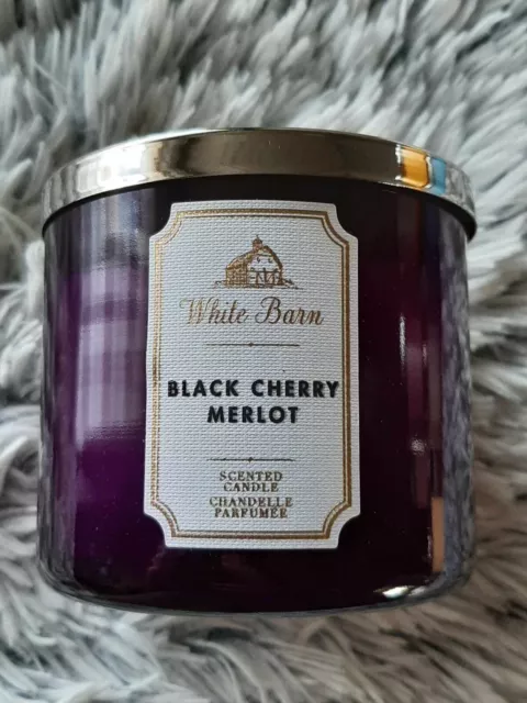 Bath & Body Works 3 Docht Duftkerze Black Cherry Merlot