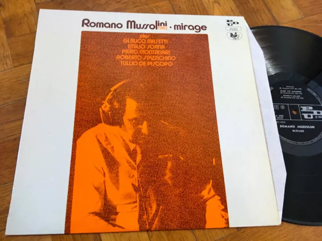Lp Romano Mussolini - Mirage Rare Italian Jazz Funk Archive Copy Nm