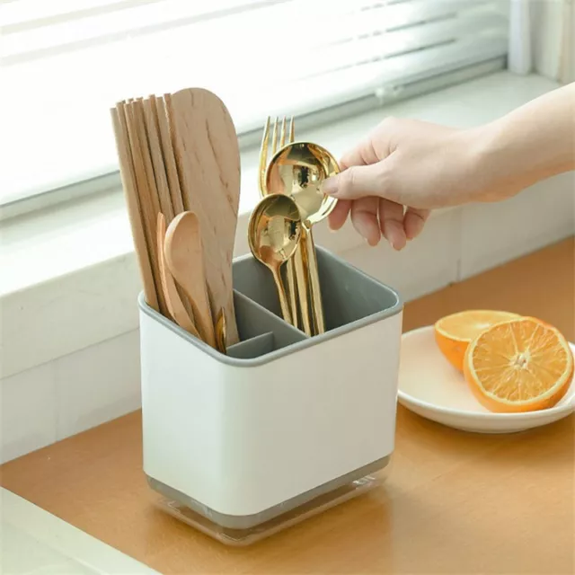 Storage Box Drain Chopstick Basket Box Household Multi-Function Spoon knife fork