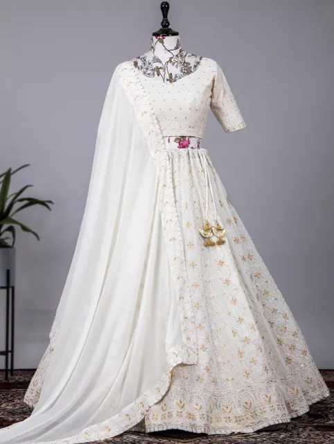 Lengha Wear Bollywood Indian Wedding Party New Designer Lehenga Choli Pakistani