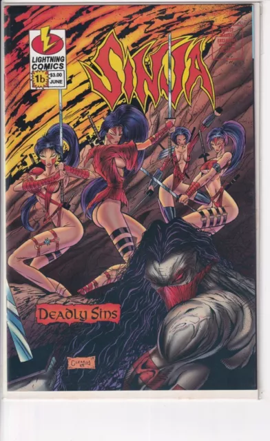 Sinja: Deadly Sin #1b (Variant Cover) VF/NM Combine Bag Board YZ