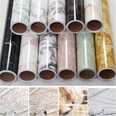 Marble Contact Paper Self Adhesive Peel & Stick Wallpaper PVC Kitchen Countertop